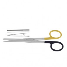 TC Operating Scissor Straight - Sharp/Blunt Stainless Steel, 14.5 cm - 5 3/4"